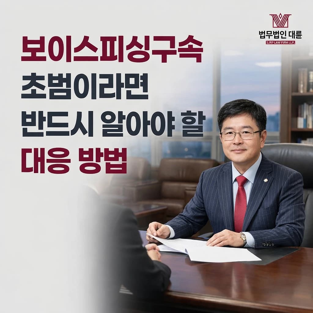 보이스피싱구속 대응 방법 | 보이스피싱 초범이라면 반드시 알아야 할 포인트